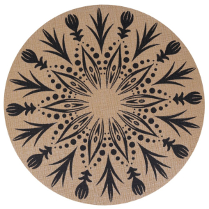 Mata dekoracyjna BOHEMIA brązowa RAVI